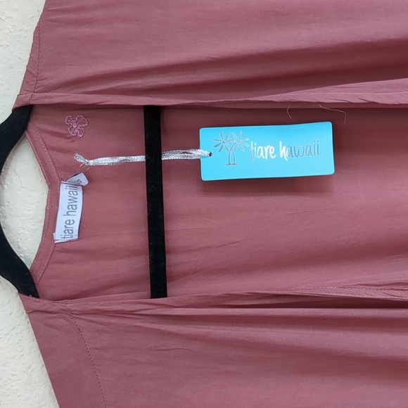 Tiare Hawaii Jagger Embroidered Floral Dyed Kimono NWT OS - Picture 15 of 17